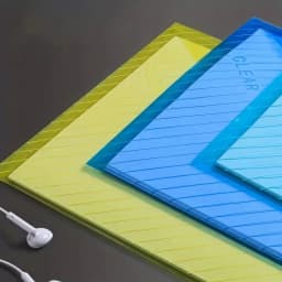 5 Foldable File Bags with Mixed Colors, Simple and Foldable, Transparent Folder, Suitable for Offices, Schools, and Homes
