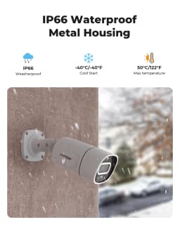 H.View 4K 5Mp 8Mp Poe CCTV Security Camera System Home Video Surveillance Kit 8Ch NVR Audio Outdoor IP Camera XMEYE App