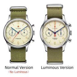 Seakoss Men 1963 Chronograph 38mm 40mm Acrylic Sapphire Glass Luminous Seagull ST1901 Movement Pilot Aviation Mechanical Watches