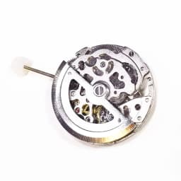 For Miyota 8N24 Watch Movement 25.6mm 3-Hand 21 Jewels Automatic Mechanical Movement Skeletonized Self-Winding Watch Repair Part