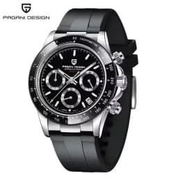 40mm New V2 PAGANI DESIGN Classic fashion Men Quartz Watches Sapphire Retro Chronograph Stainless Steel Waterproof Watch for Men