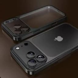 Luxury Plating Matte Hard Phone Case for iPhone 18 17 Air 16 15 14 13 ProMax Camera Lens Film Protector Frosted Shockproof Cover