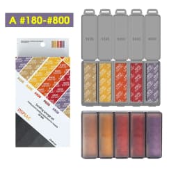 DSPIAE Sanding Sponge Set For Gundam GK Military Model Combo Arc Grinding Polishing Sandpaper Making Tool Kit Sanding Paper 30Pc