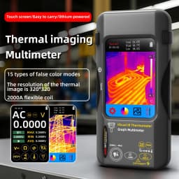 BSIDE SH7 320*320 Thermal Imager Camera 20000 Counts Touchscreen Digital Multimeter 2 in 1 IR Camera for Macro Lens Repair PCB