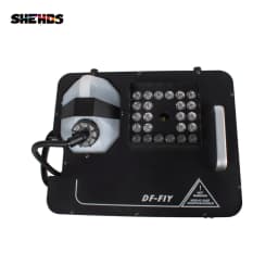 SHEHDS Remote Control 24x9W RGB 3in1 Fog Machine DMX Controller for DJ Club Patry KTV Concert Weeding