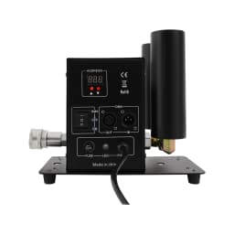 Dual-Nozzle Design 150W CO2 Jet Fog Machine with a 19.69-26.25ft Jetting Distance, Atmosphere Creator for Concerts/Bars/Venues