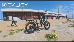 Kickwey LD20 Adult Electric Bike 1500w 32MPH 48V20ah Mountain Electric Bicycle 20 Inch Fat Tire Motorcycle E Bike