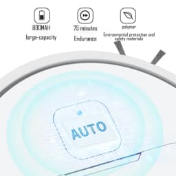 Robotic Vacuum 3-in-1 Cleaner With Integrated Home Sweeping, Mopping Cleaning USB Charging Vacuum Cleaner 1000Pa for Home Floor