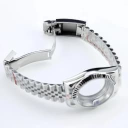 36mm/39mm Sapphire Glass For Men Watch Case Fit NH36 NH34 NH35 Movement FashionWaterproof Jubilee Stainless Steel