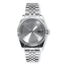 36mm/39mm Sapphire Glass For Men Watch Case Fit NH36 NH34 NH35 Movement FashionWaterproof Jubilee Stainless Steel