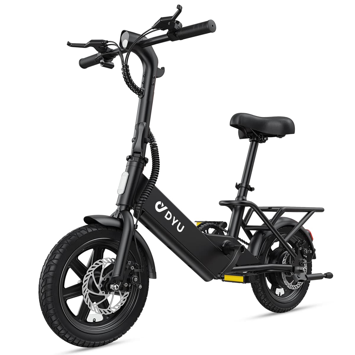 【1 Year Warranty】DYU C3 14 inch Electric Bicycle Peak 500W Motor 36V7.8AH Lithium Battery Electric Bike , E-bike UL2849