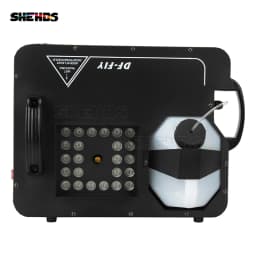 SHEHDS LED 24x9W RGB Somke Machine 1500W Smoke Machine Special effects equipment for KTV Party Wedding Concert