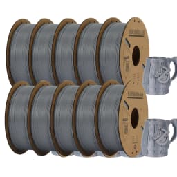 KEEPANG PLA Filament 1.75mm 3D Printer Filament 5/10Rolls 3D Printing Plastic Material 100% No Bubble for FDM 3D Printer MIX