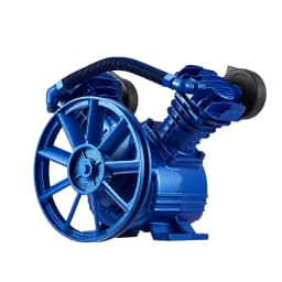 SucceBuy Air Compressor Head 5.5HP/3HP 90PSI Twin Cylinder Oil Lubricated Air Compressor Piston Dual Stage Air Compressor Pump