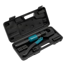 8T Hydraulic Crimping Tool 4-70mm² Wire Crimper Copper Aluminum Terminals with 8 Dies