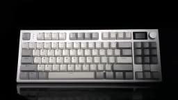RK86 Wireless Mechanical Keyboard, 75% TKL Hot Swappable Tri-mode Gaming RGB Backlit Keyboard, Gasket Mount with LED Smart Displ