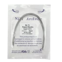 10pcs/pack Orthodontic Dental Super Elastic Oval Form Niti Round/Rectangular Arch Wires Dental Niti Arch Wire Dentist Product