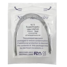 10pcs/pack Orthodontic Dental Super Elastic Oval Form Niti Round/Rectangular Arch Wires Dental Niti Arch Wire Dentist Product