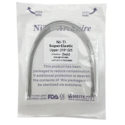 10pcs/pack Orthodontic Dental Super Elastic Oval Form Niti Round/Rectangular Arch Wires Dental Niti Arch Wire Dentist Product