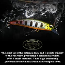 TSURINOYA 60S Sinking Minnow Fishing Lure DW67 60mm 6.1g Artificial Hard Bait Pike Bass Trout Jerkbait River Wobbler Crankbait