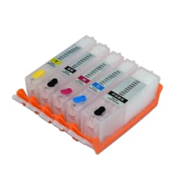 PGI 580 581 Refillable Ink Cartridge With Permanent Chip For Canon PIXMA Ts705 TR7550 TR8550 TS6150 TS8150 TS9150 TS9155 Printer