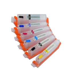 PGI 580 581 Refillable Ink Cartridge With Permanent Chip For Canon PIXMA Ts705 TR7550 TR8550 TS6150 TS8150 TS9150 TS9155 Printer