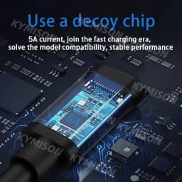 Type C to 4.5x3.0mm Plug Converter 100W USB C PD Fast Charging Cable for HP / Dell Laptop Charger DC 4.5*3.0