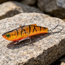 1 PCS 7 CM / 17.8g Winter Hard Sea Fishing Lure VIB 3D Bait Eyes The Swivel Diving Jig Wing Wobbler Pesca Crank Lures Swimbait