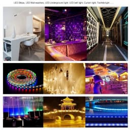 SM RGB LED Strip Connector 22 20AWG 2 3 4 5 6pin 5 10 50 100pair Male Female Wire JST Connector For 3528 5050 RGB RGBW LED Strip