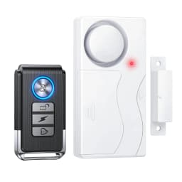 110dB Anti-Theft Vibration Alarm with Remote Control Alarm Door and Window Alarm Motorcycle Bicycle Security Sensors