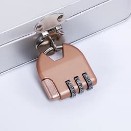 Alloy Combination Padlock for Luggage, Used on Zipper Bags, Backpacks, Handbags, Drawers, and Cabinets - Small Lock Pendant