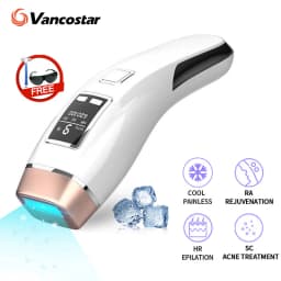 Cooling IPL Hair Removal 4in1 HR/RA/ SC 999900 Flashes Auto Operation Permanent Painless Handhold Bikini Trimmer Home Used for Women Men Epilator