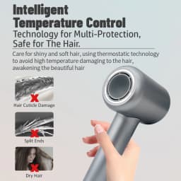 Professional Hair Dryer High-Speed 110V Personal Blower Hair Care Styling Negative Ion Tool Magnetic Nozzle Fast Hair Blow Dryer
