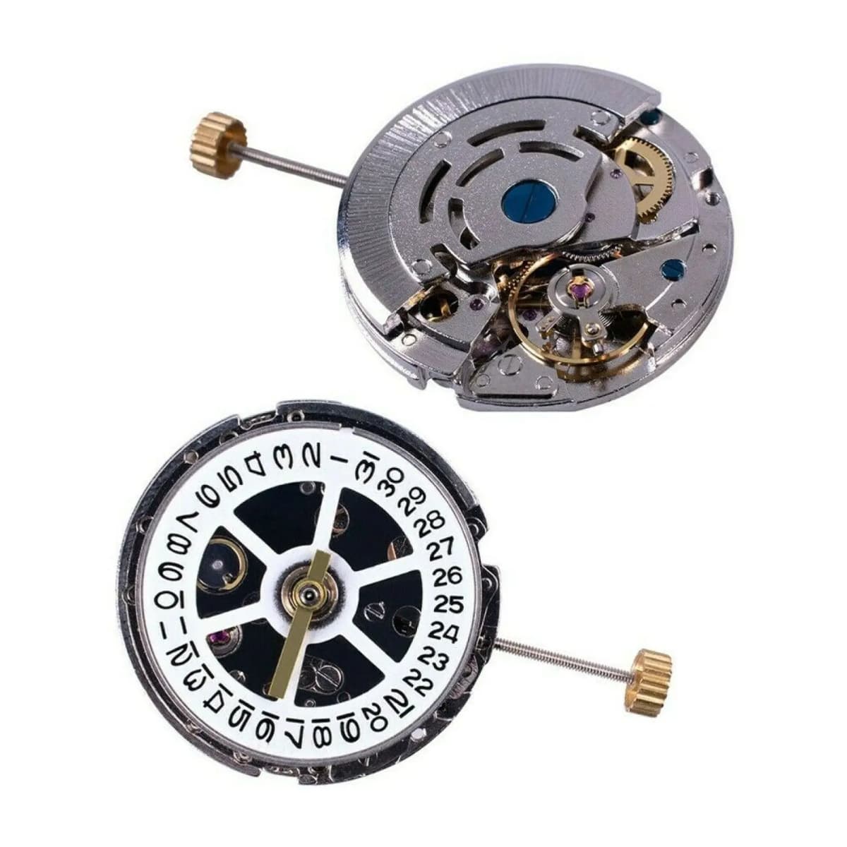 2813 Watch Movement Watch Repair Tool Calendar Display Automatic Mechanical Watch Movement Replacement Part for Watchmaker