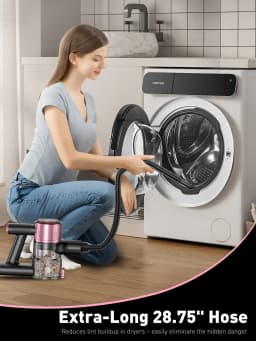 Cordless Vacuum Cleaner, 55Kpa/600W/45min 10 in 1 Powerful Stick Vacuum Cleaner for Home Pet Hair/Hard Floor/Carpet