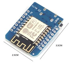 50-1PCS ESP-12F ESP8266 D1 Mini WIFI Development Board NodeMCU Lua IOT Wifi Welded Boards Type-C Interface Soldered Pin Module