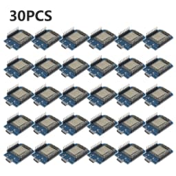 50-1PCS ESP-12F ESP8266 D1 Mini WIFI Development Board NodeMCU Lua IOT Wifi Welded Boards Type-C Interface Soldered Pin Module