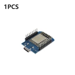 50-1PCS ESP-12F ESP8266 D1 Mini WIFI Development Board NodeMCU Lua IOT Wifi Welded Boards Type-C Interface Soldered Pin Module