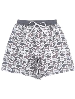 Men's Drawstring Camo Shorts,Summer Casual Beach Stretch Shorts