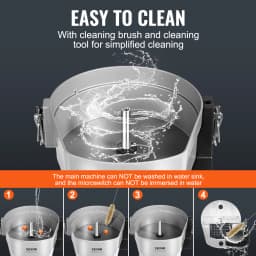 SucceBuy Electric Vegetable Slicer 4 in 1 Multifunctional Food Cutter Vegetable Chopper for Slicing Shredding Dicing Slitting