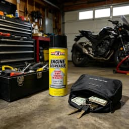 Engine Degreaser Diversion Safe Stash Can with Food Grade Smell Proof Bag with Hidden Compartment for Keys, Cash and Valuables