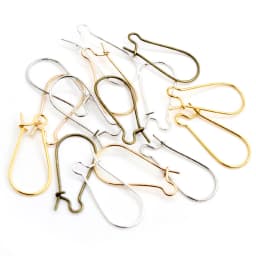100pcs/Lot 9x18mm/11x24mm/16x38mm Silver Color /Rhodium/Gold Color Earring hooks Earring Ear Wires Findings DIY Jewelry Making