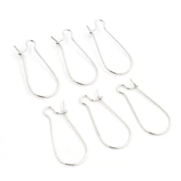 100pcs/Lot 9x18mm/11x24mm/16x38mm Silver Color /Rhodium/Gold Color Earring hooks Earring Ear Wires Findings DIY Jewelry Making