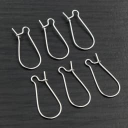 100pcs/Lot 9x18mm/11x24mm/16x38mm Silver Color /Rhodium/Gold Color Earring hooks Earring Ear Wires Findings DIY Jewelry Making