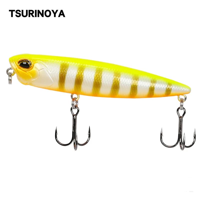 TSURINOYA Floating Pencil Fihsiing Lure DW58 DW59 85mm 10.5g 110mm 20.5g Topwater Crankbait Bass Hard Baits Jerkbait