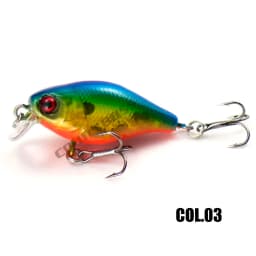 Countbass Crank bait 38mm 4.4g Hard Plastic Fishing Lures, Wobbler Freshwater Crappie Fishing Baits