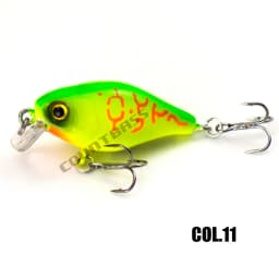 Countbass Crank bait 38mm 4.4g Hard Plastic Fishing Lures, Wobbler Freshwater Crappie Fishing Baits