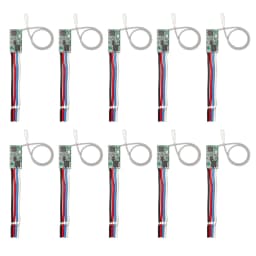 QIACHIP 433MHz Wireless Remote Control Switch Long Range Mini Receiver 3.6V 12V 24V and 433 MHz Transmitter LED Remote Control