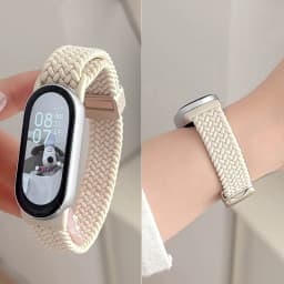 Magnetic Braided Strap for Xiaomi Mi Band 10 Accessories Breathable Nylon Bracelet Belt Pulseira Correas Xiaomi Mi Band 9 8 2026