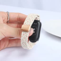 Magnetic Braided Strap for Xiaomi Mi Band 10 Accessories Breathable Nylon Bracelet Belt Pulseira Correas Xiaomi Mi Band 9 8 2026